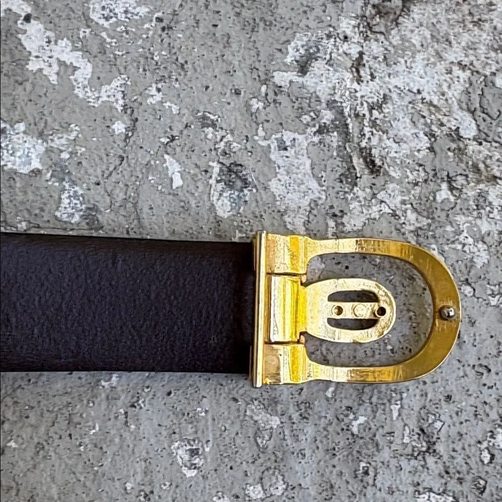 Vintage Pierre Cardin reversible belt
